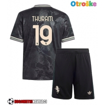 Otroške Nogometnih dresov Juventus Khephren Thuram #19 Tretji 2025-26 Kratki rokavi (+ hlače)